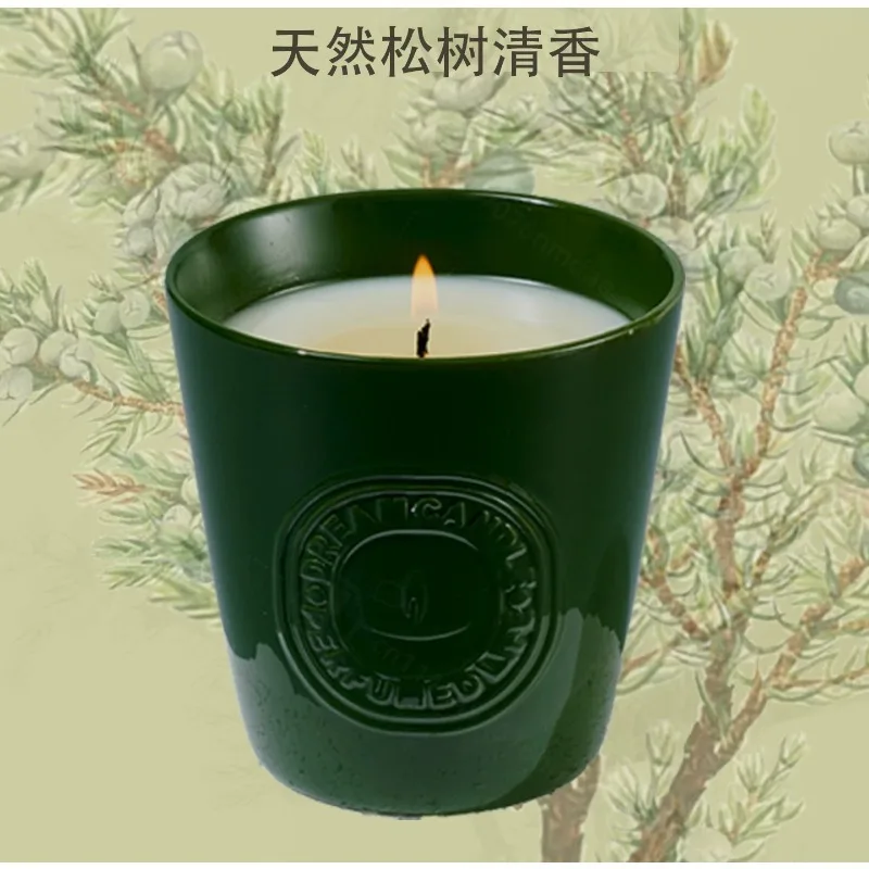 Large Retro Ceramic Soy Wax Scented Candle Jar Gift Luxury Aromatherapy Home Fragrance Melting Lamp Decor for Bedroom Present