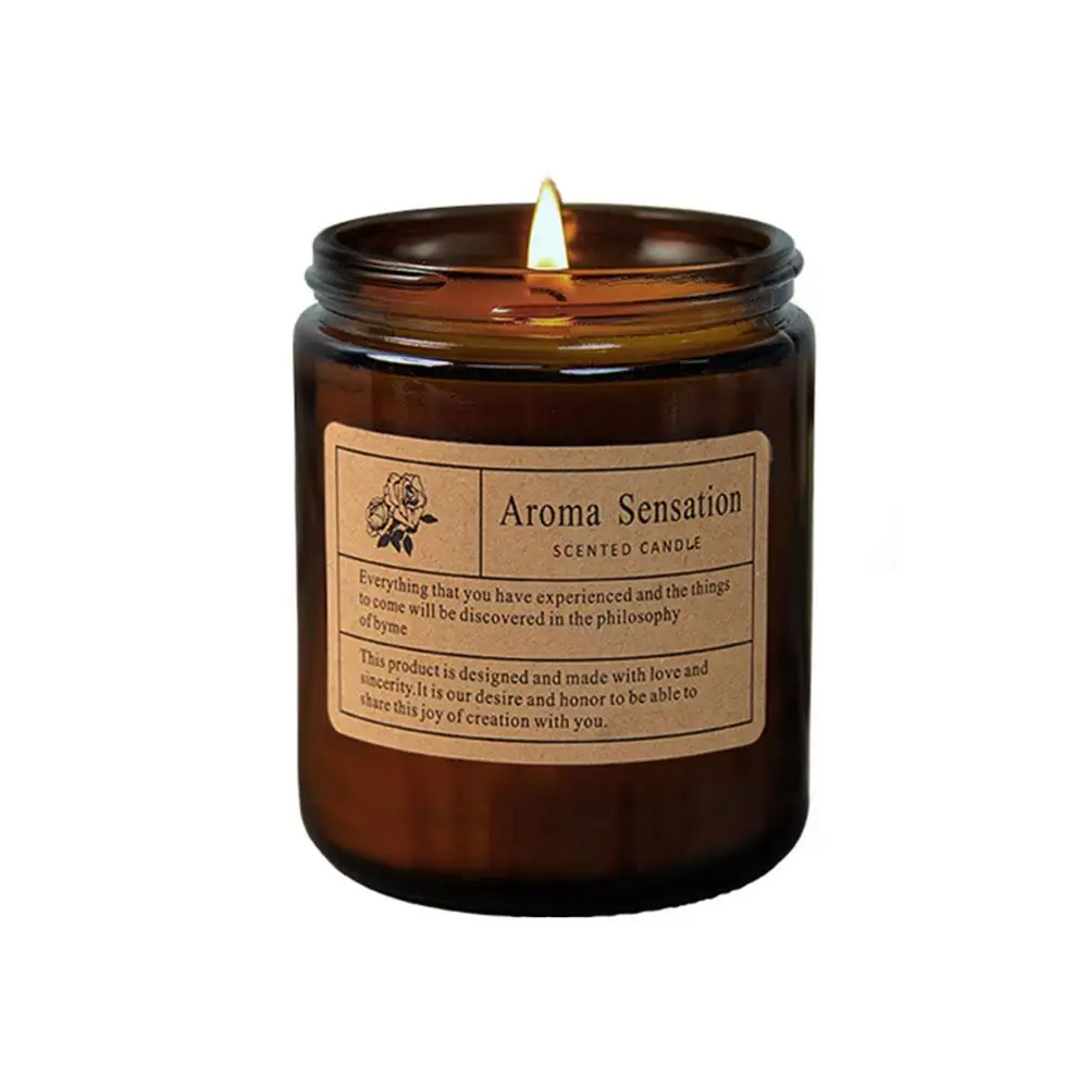 Luxury Glass Cup Aromatherapy Candle | Smokeless Scented Candle for Home Decoration Birthday or Valentine’s Day Gift